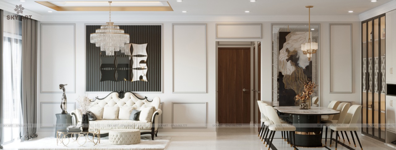 Thiết kế thi công nội thất căn hộ Celadon City
