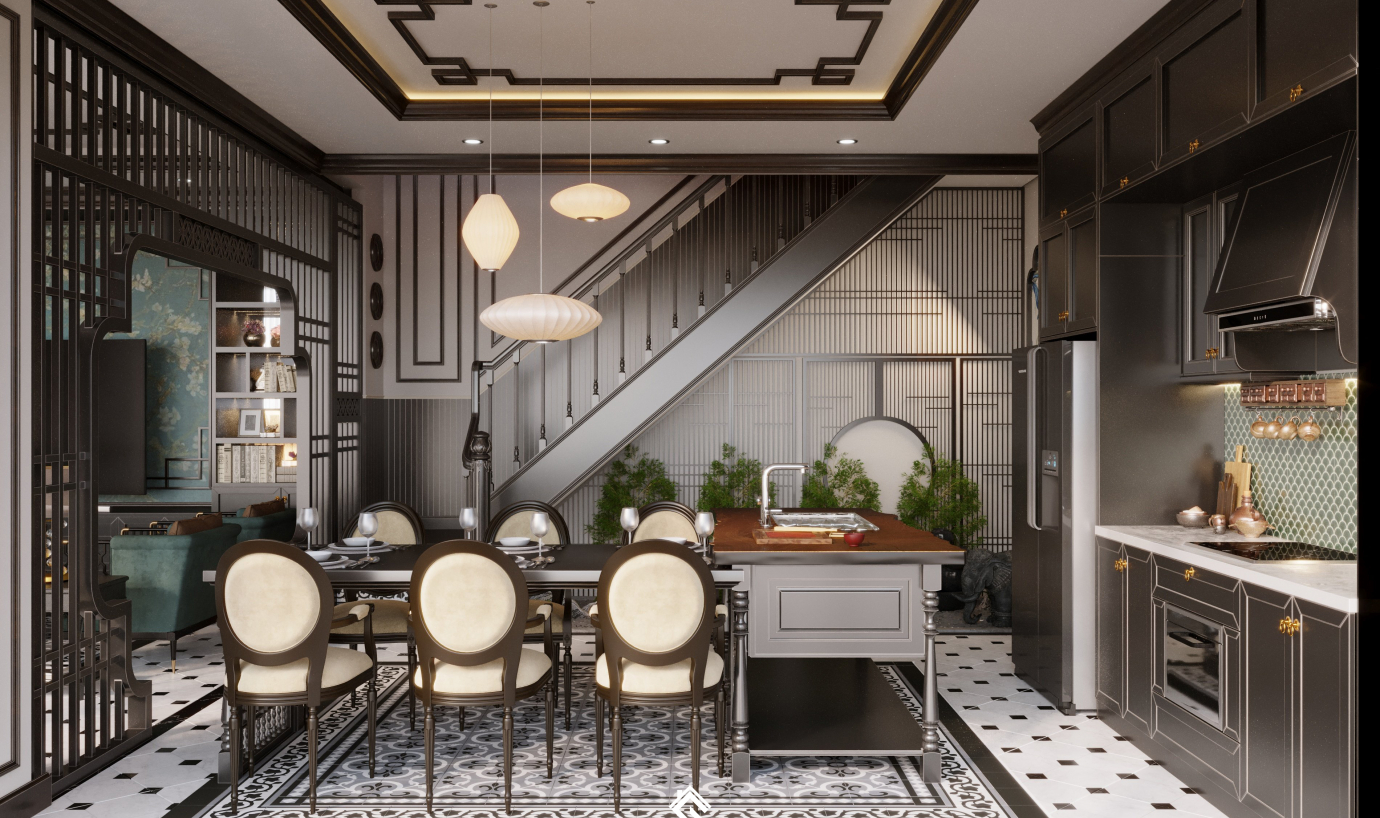 Biệt Thự Phong Cách Indochine Hoàng Tộc