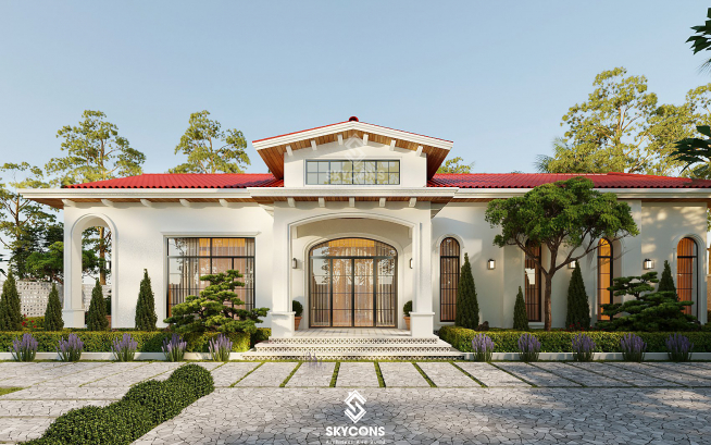 Nhà Vườn Mái Ngói Đỏ Ấn Tượng Tại Tây Ninh